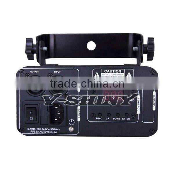 portable single green laser beam effect light