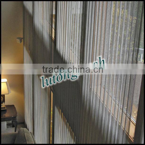 Mesh curtain fabric/2014 hot sale/factory supplying