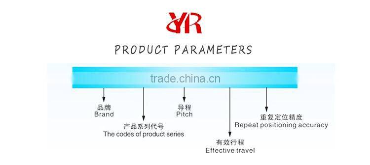 140kgs Load Capacity Double Linear Rail Ball Screw Type Linear Module Linear Stage YR-140S