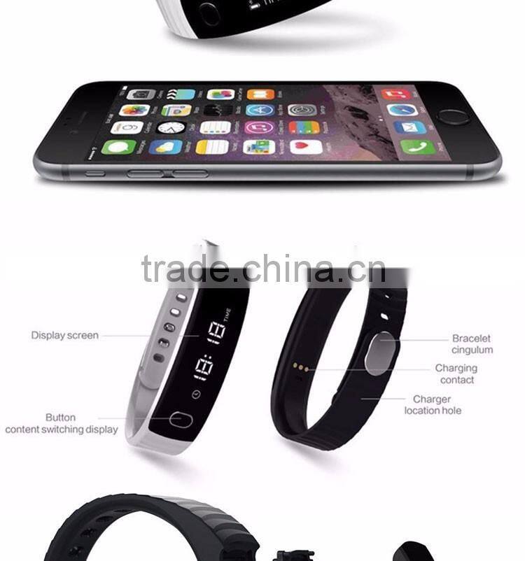 2016 New Original H8 Bluetooth Sport Tracker Fitness Smart band Wristband