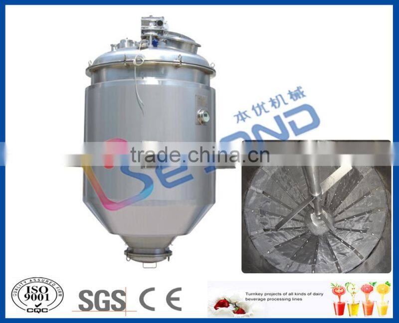 high efficiency stainless steel tea drink extracting tank