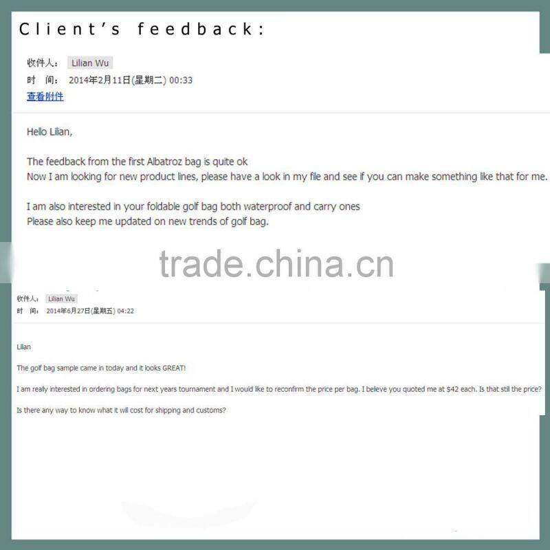 2015 brand golf shoe bags wholesale