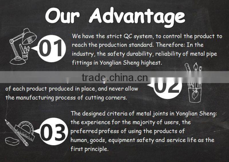 JY-A003|3 way ABS plastic joint|Warehouse rack ABS plastic joint|Coated pipe ABS plastic joint