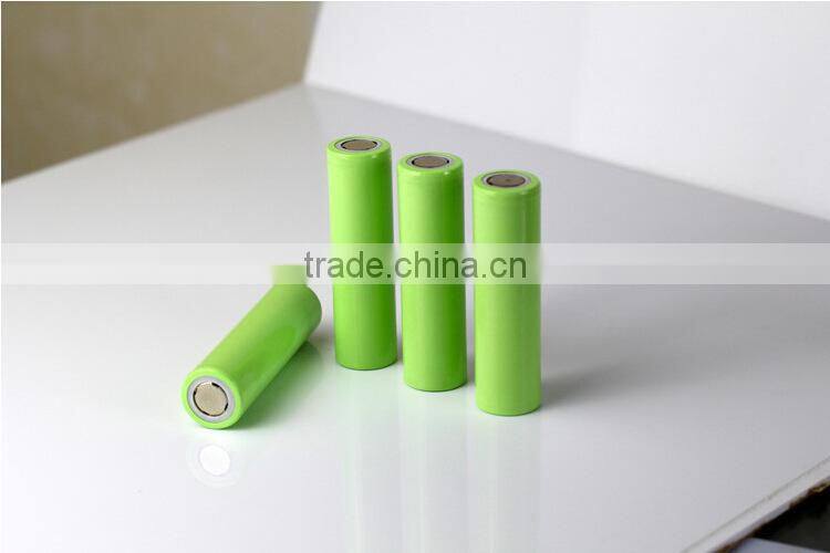 pure ternary high discharge rate Li-ion battery 18*65mm 2000mAh for electric vehicles