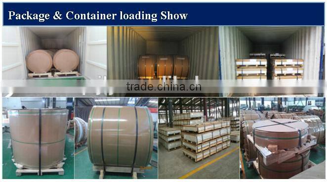 1050 3003 3105 3005 5052 5754 alloy mill finish / color coated aluminum coil from chinese manufacturer