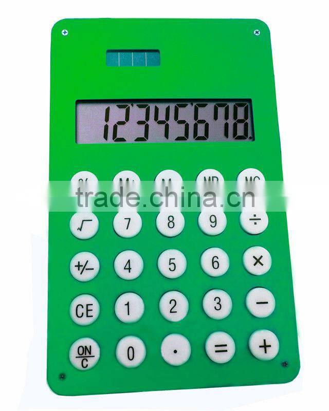 8 digital measuring tape calculator with LED light and memo for promotional gift