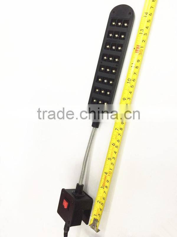 RS58L Aquarium Led Clip Light with Switches and a Adaptor