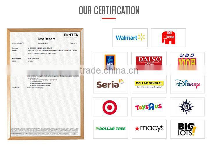 Eco-friendly 3pcs PP Airtight Keep Fresh Plastic Lids Food Storage Container Set