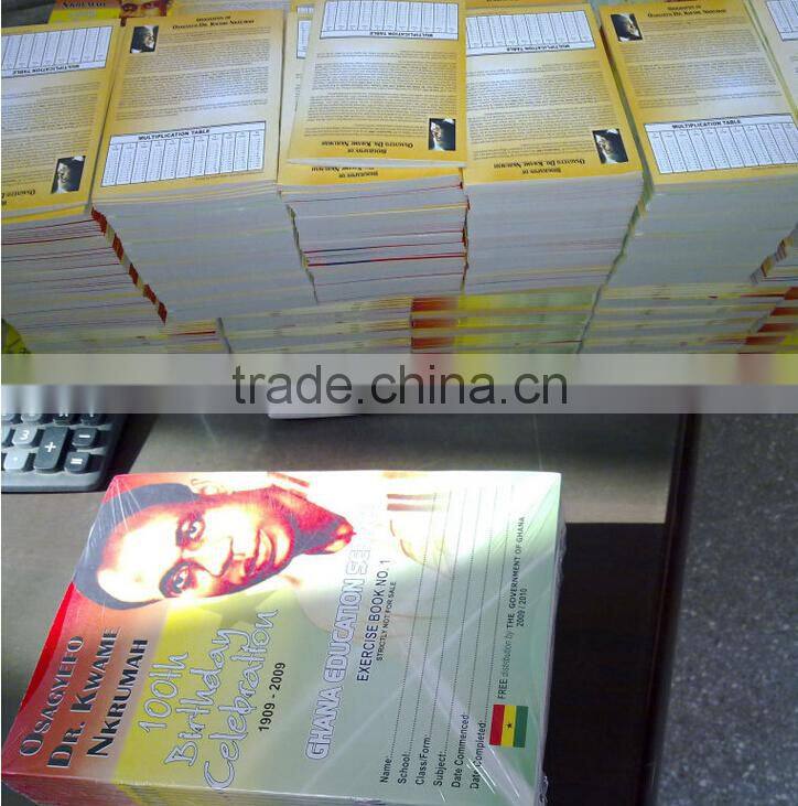 high quality soft cover exercise book