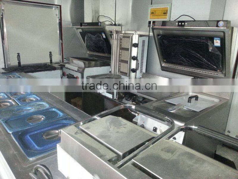 Mobile Towable Food Trailer, food catering trailer/mobile kitchen truck for sale/food service trailer