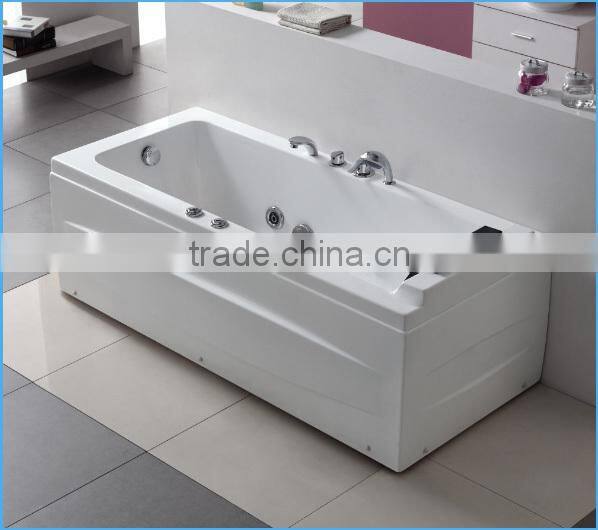 PVC Body ABS Front Whirlpool Water Suction Bathtub Suction