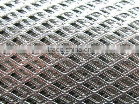 Anodized Aluminum Expanded Metal Mesh / Aluminum Decorative Expanded Metal Mesh (ISO9001/BV Certificate)