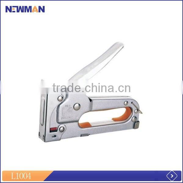 3 way 4-14mm heavy duty manuel industrial using gs bea staple gun for wood