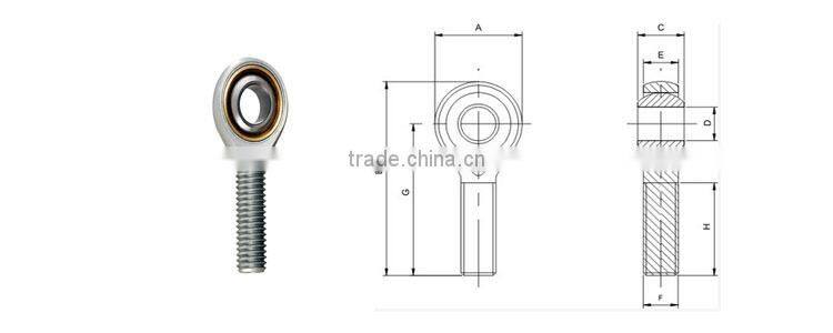 ball joint rod ends bearing POSA10