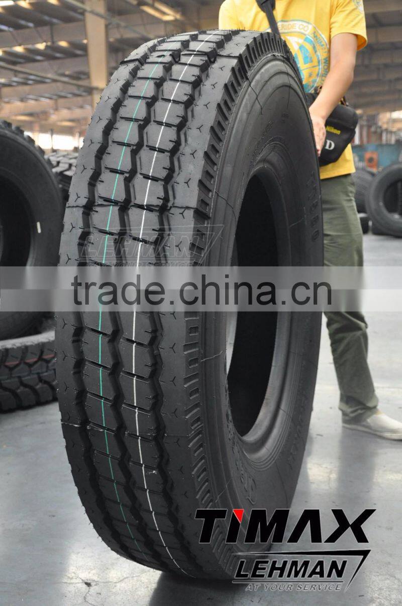 288000kms!!! TIMAX Super Quality Warranty 12R24 Truck Tire Designed for GCC