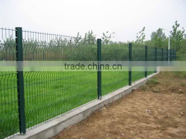 PVC Coated Wire Mesh Fence/building fence