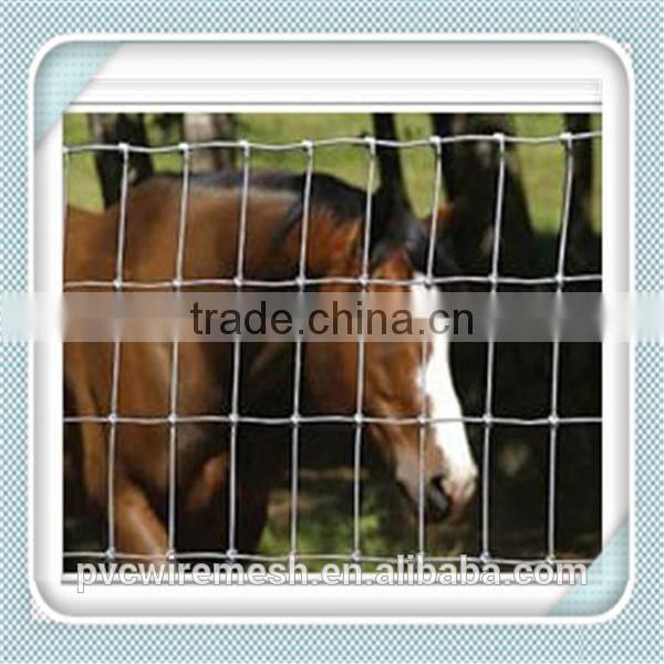 galvanized iron wire horse/sheep/cattle/deer/cow fence panel(ISO Certification)