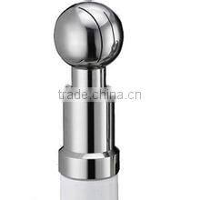 sanitary stainless steel thread rotary cleaning ball