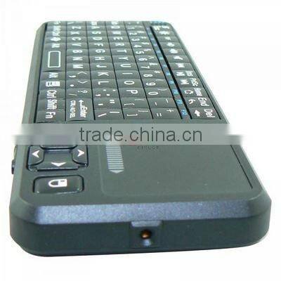 2.4G mini wireless keyboard with Touchpad
