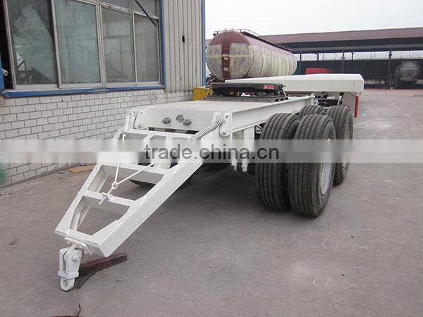 2 axles full dolly trailer