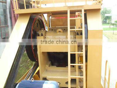 2015 Hot!!! High efficiency Mobile Jaw crusher with BV;CE;ISO
