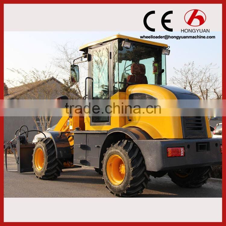 Best quality 0.4CBM small farm front wheel loader