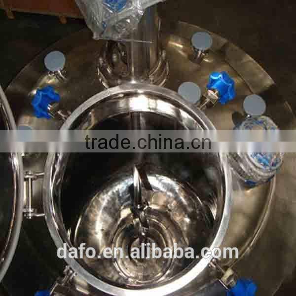 Vertical type Stainless Steel cosmetic mixing tank
