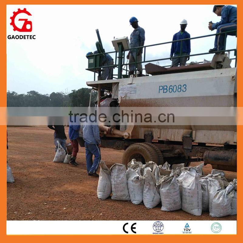 highway slope green grass seeds planting machine