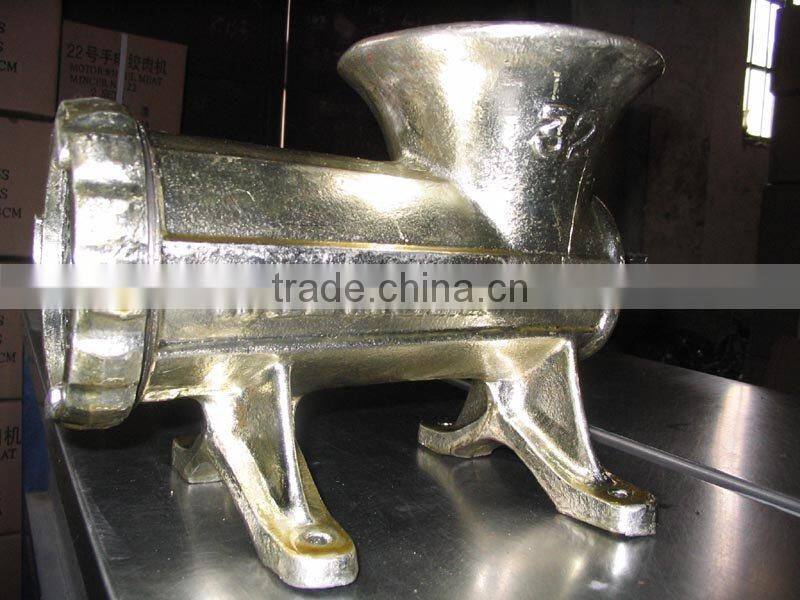 32# cast iron hot-dipping tin meat mincer