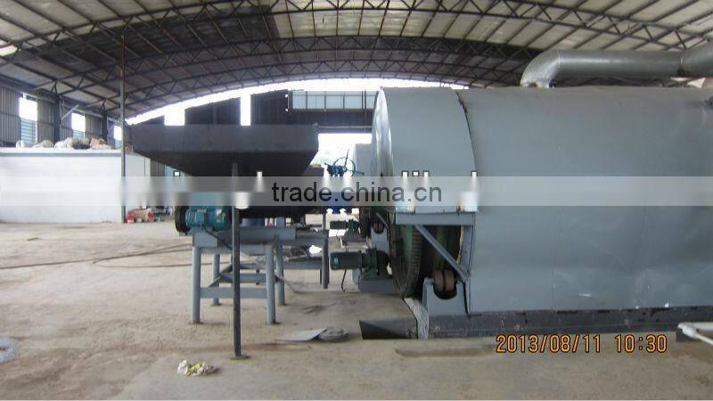 Furnace oil refinery equipment recycling oil from scrap tire/plastic/rubber