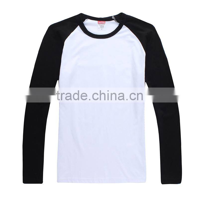 Long Sleeve Thick Sublimation t shirt Design Wholesale Blank Maternity t shirts