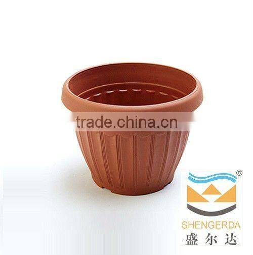 terracotta round plastic pots for nursery plants
