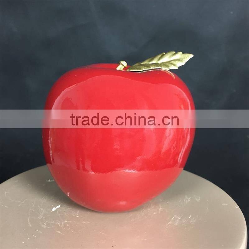 Fiberglass Material Apple Furniture decoration Display