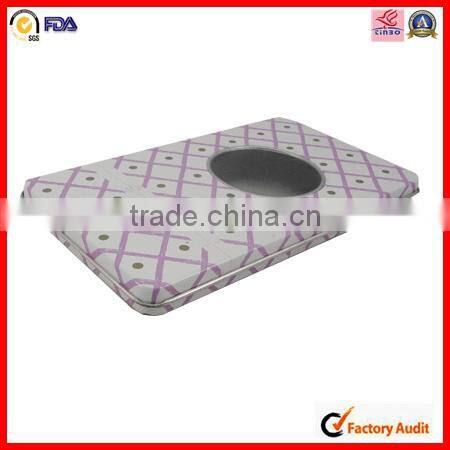 metal battery packing emboss printing tin boxes
