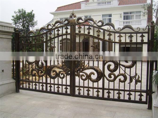 Bisini Sliding Design Iron Gate, Sliding Main Gate Design, Sliding Design House Iron Gate