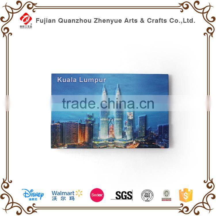 Polyresin artwork of tourist souvenirs fridge magnet