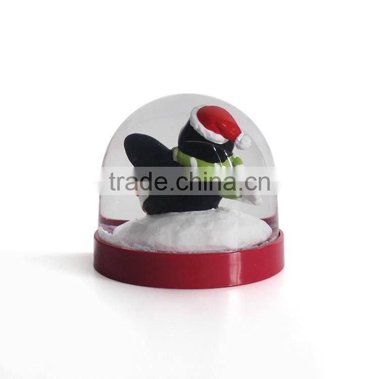 2016 christmas penguin water snow globe wholesale