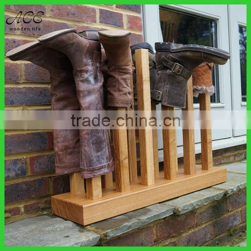 Personalized boot stand Wooden boot stand Bamboo boot stand