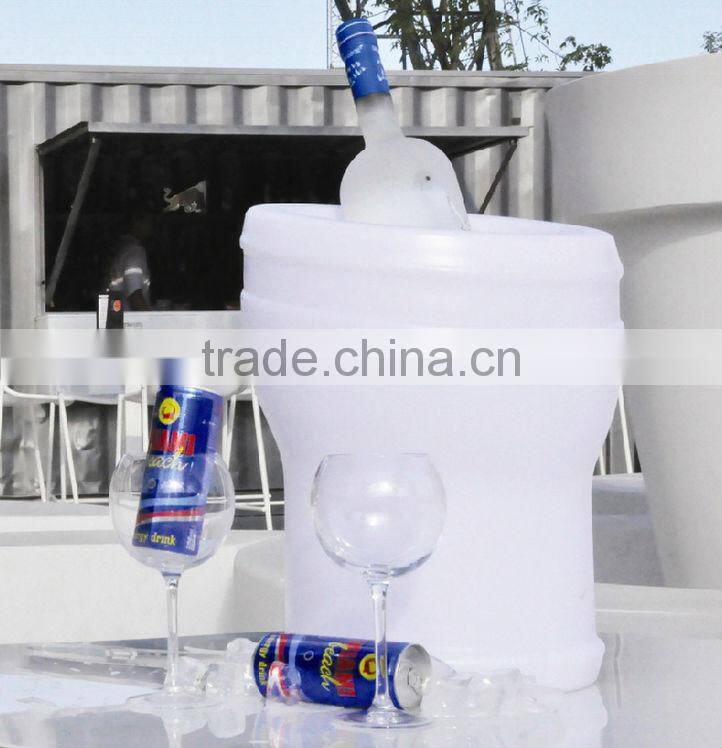 Bar/party/event/supplies/led ice bucket with color change