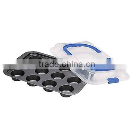 12 cups carbon steel cake baking pan with lid,cake baking pans