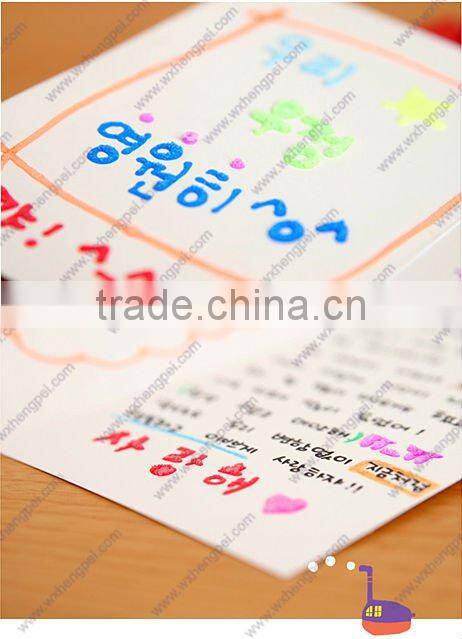 Magic color pen colorful Popcorn Pen marker pen draw pen