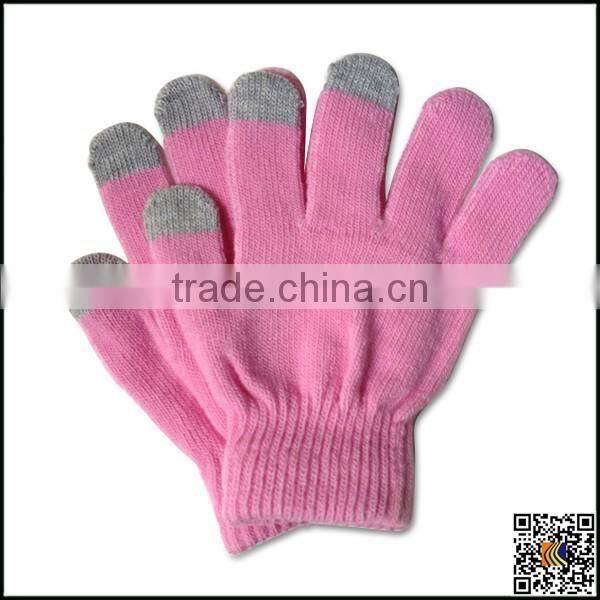Nice design touch screen gloves,children touch gloves,screen touch gloves