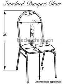 Factory wholesale wedding banquet plain spandex chair cover