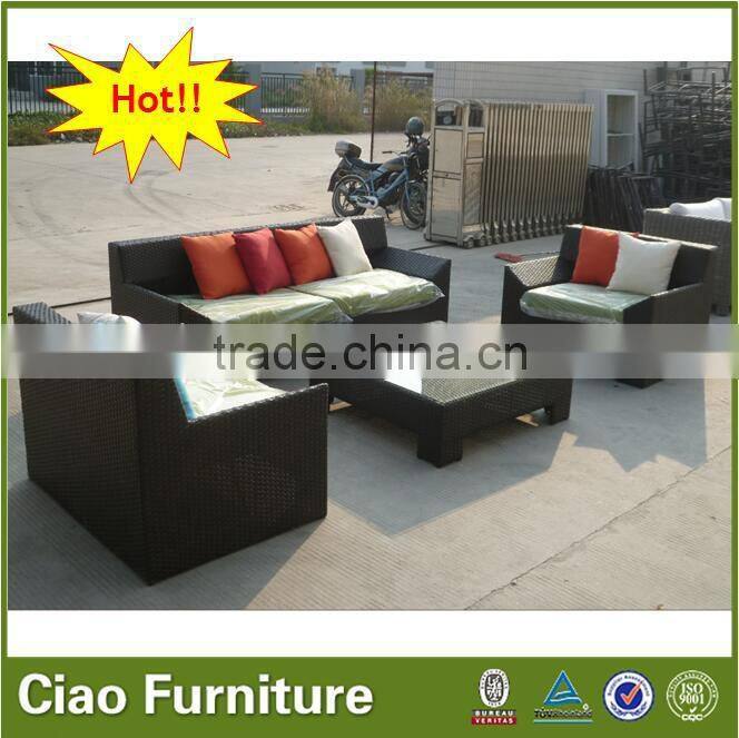 garden furniture plastic weave outdoor sofa garden furniture