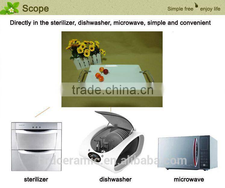 New design Customized crystal pendant lights stock ceramic plates with handles