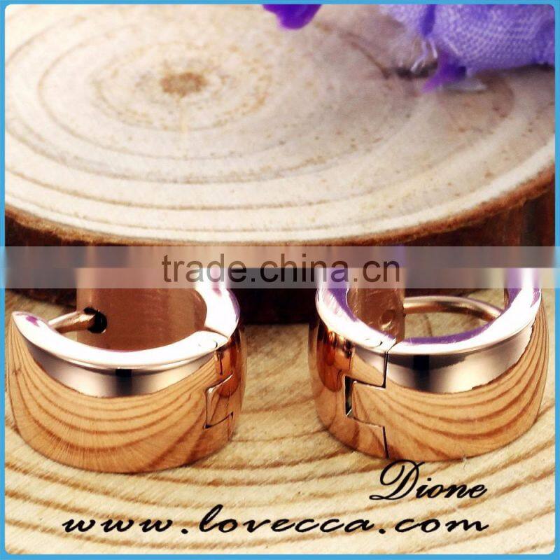 Hot sale Boys 316L stainless steel earrings stud with silver color