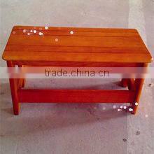 2-layers wooden step stool ,wholesale small wooden stool