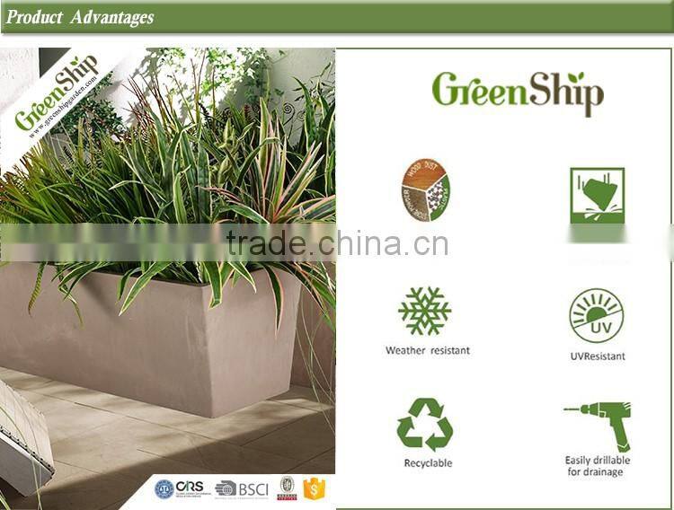 Planter/outdoor planter pot/20 years/new design/UV protection/25-100cm