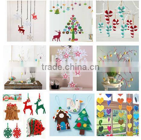 high quality fashion new design DIY set polyester felt statement necklace 2017 women OEM ODM