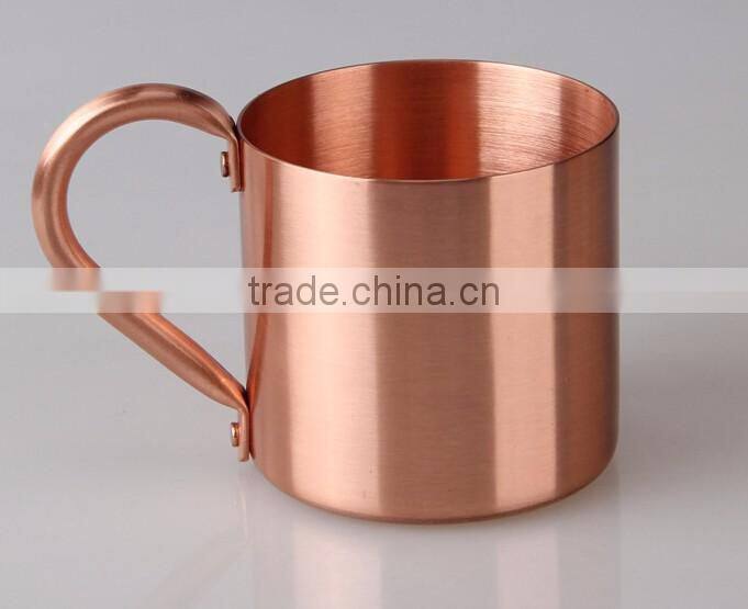 Manufacturer high quality moscow mule mug pure copper mug